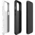 White Marble iPhone 15 Pro Impact Case